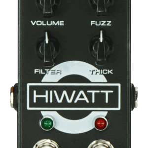 Hiwatt Filter Fuzz MKII Black Pedal