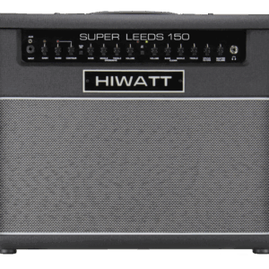 HIWATT SUPER LEEDS 150 1x12 150w Amplifier Combo in Black with Spring Reverb