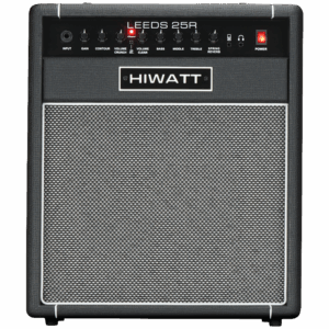 B Stock HIWATT LEEDS 25R Spring Reverb Combo 1x10 Black 008