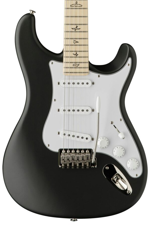 PRS John Mayer Silver Sky Electric Guitar in Faded Black Tee Satin Maple Fretboard