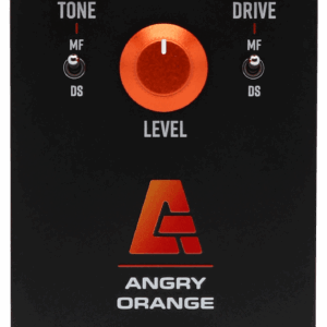 Keeley Angry Orange 4-in-1 DS-1 and Civil War Big Muff Style Distortion and Fuzz Pedal
