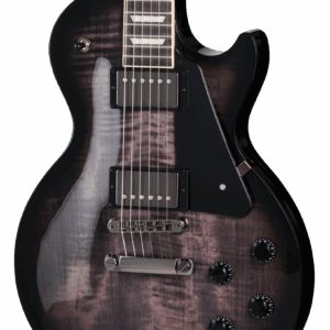 Gibson USA Les Paul Studio Session Electric Guitar in Translucent Ebony Burst