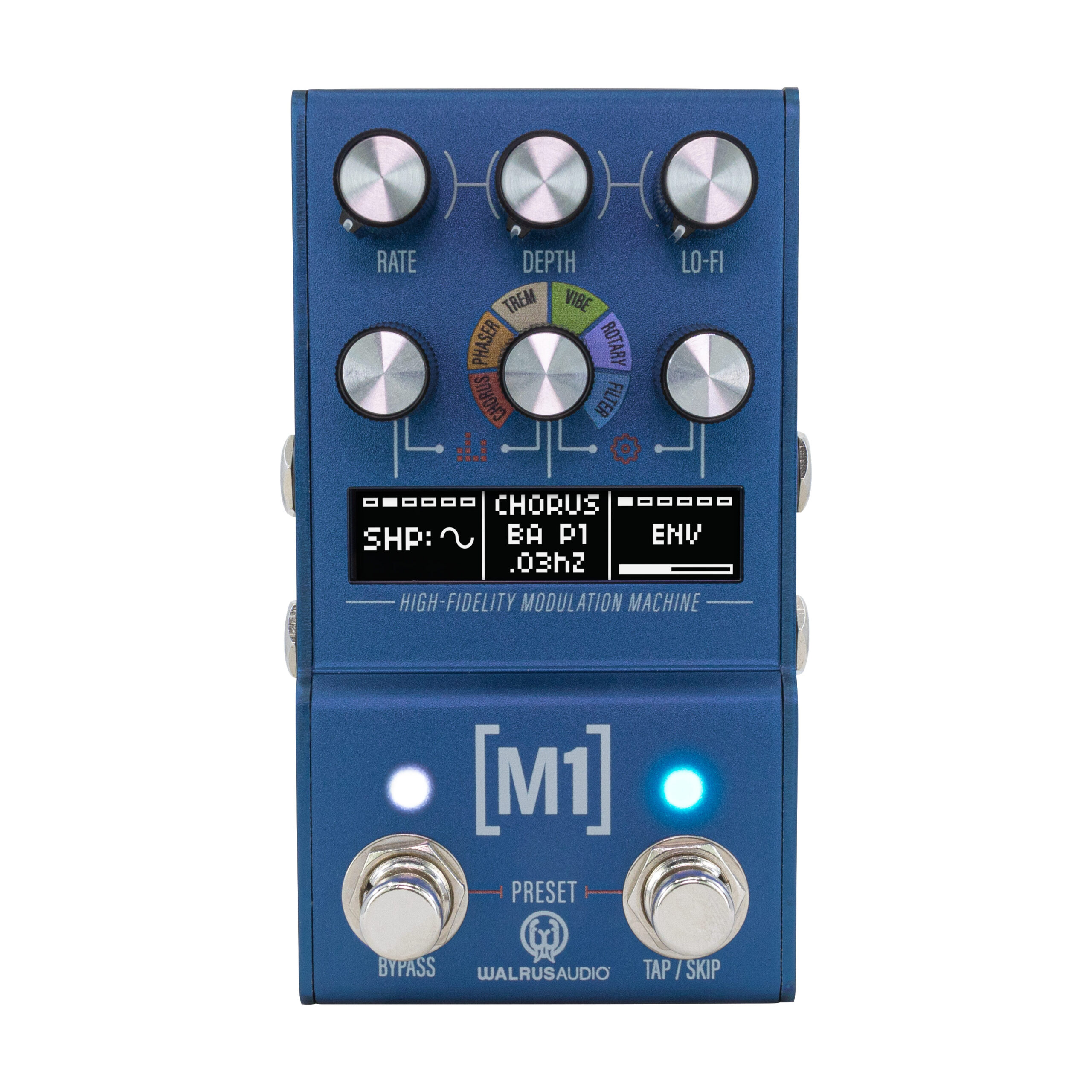 Walrus Audio Mako Series MKII M1 High-Fidelity Modulation Machine
