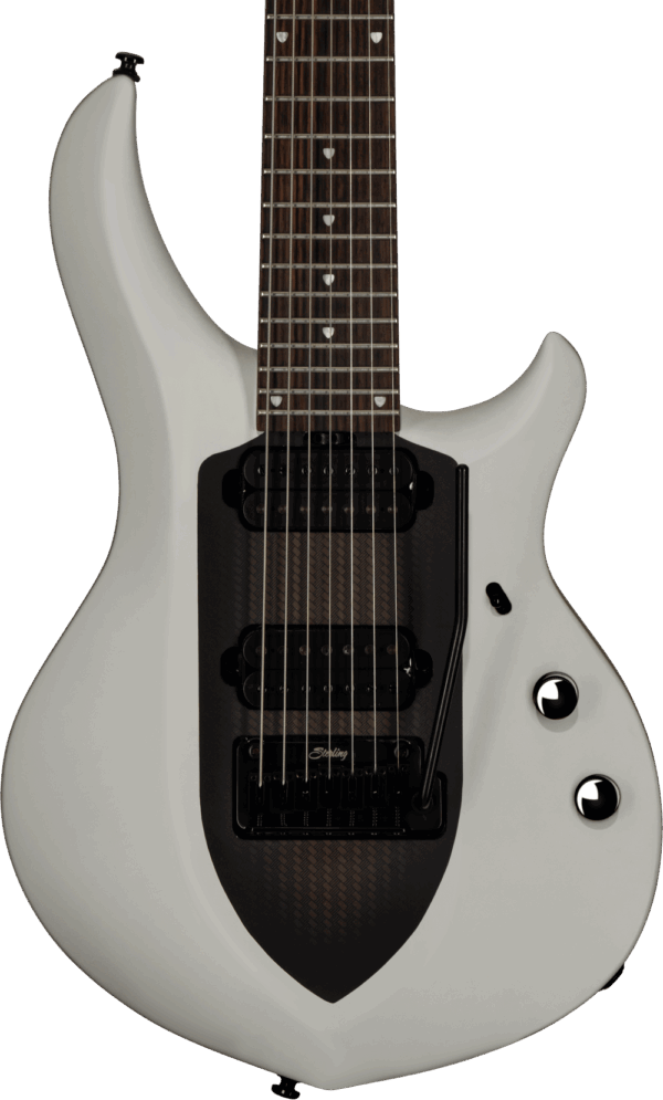 Sterling by Music Man Majesty 7-string in Chalk Grey