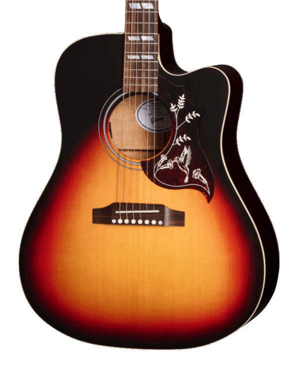 Gibson Montana Hummingbird Studio EC in Tri-Burst Satin