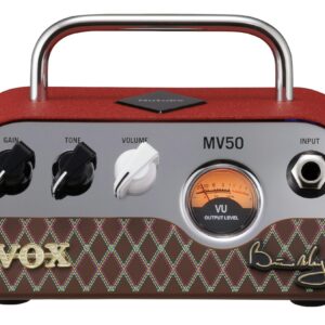 Vox MV50-BM Brian May Edition NuTube Amp Head with Treble Boost in Red