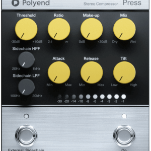 Polyend Press Stereo Compressor Pedal