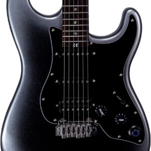 Mooer GTRS P800 Professional Intelligent Guitar In Dark Silver Rosewood Board