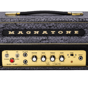 Magnatone Slash Signature Baby M-80 Head in Purple Python