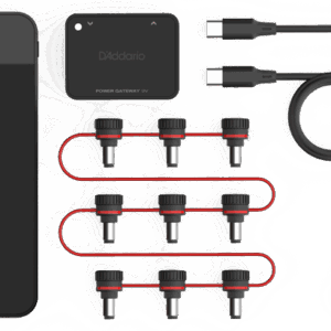D'Addario XPND Pedal Power Battery Kit with International Plugs