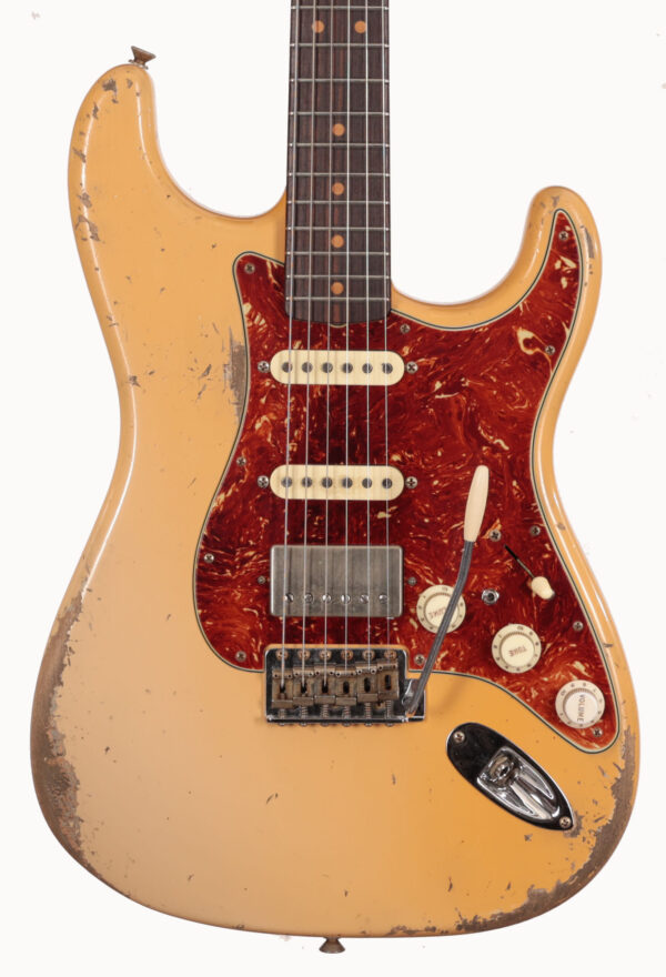 Fender Custom Shop Levi Perry Masterbuilt '63 Stratocaster Relic HSS with Superboost in Super Aged Desert Sand