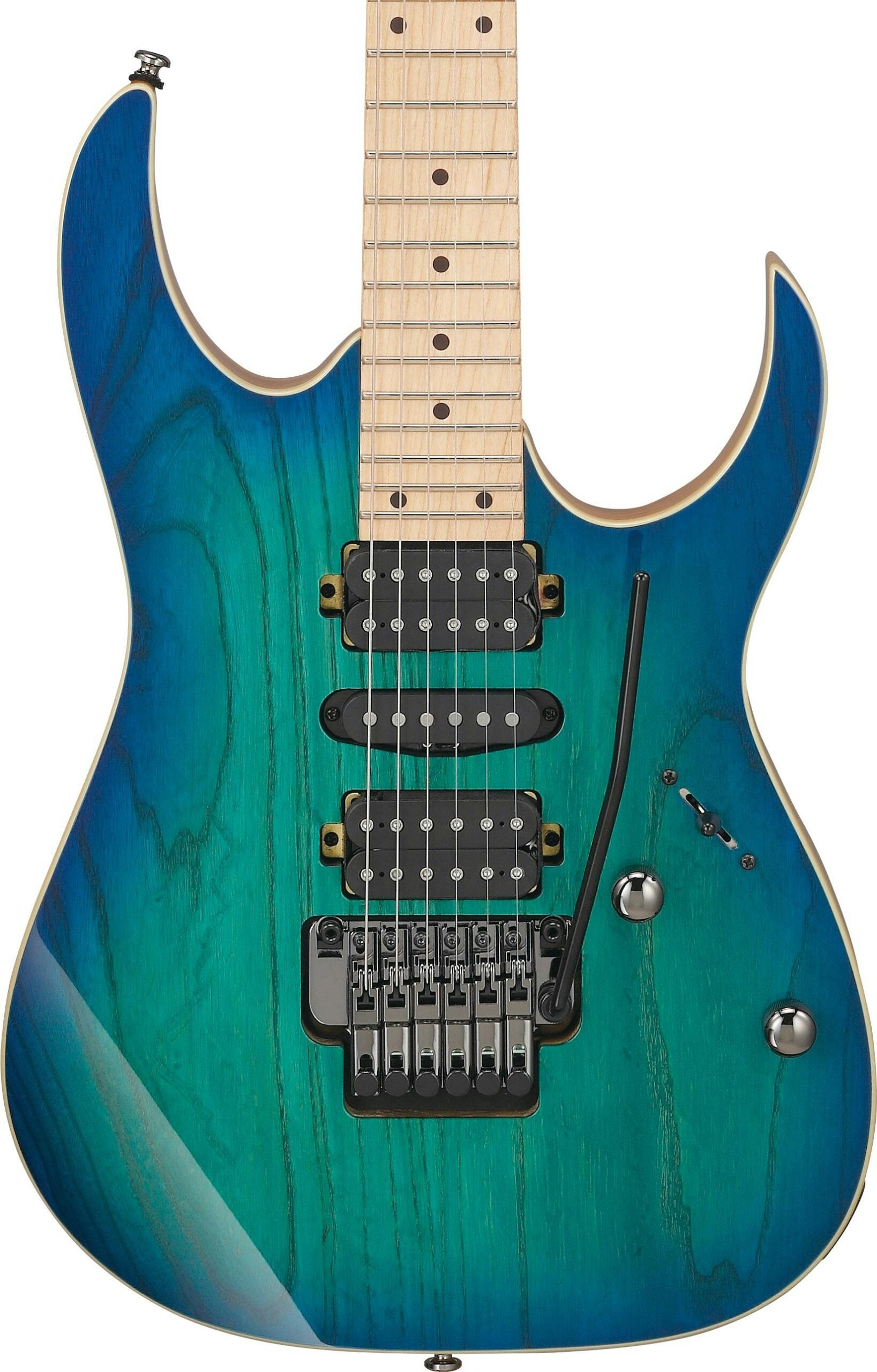 Ibanez RG470AHM-BMT Electric Guitar in Blue Moon Burst in stock - Image 1