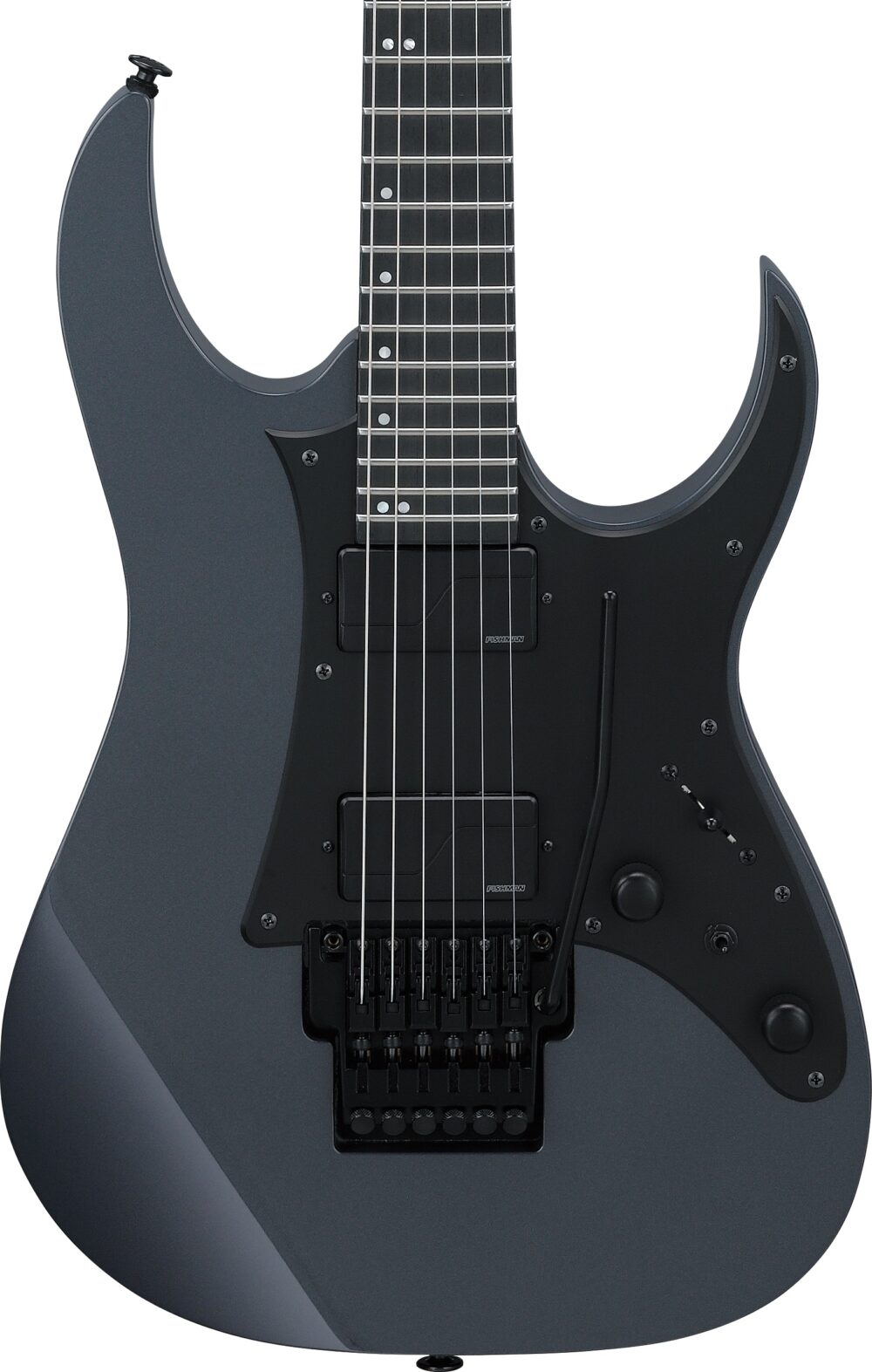 Ibanez RG Prestige Electric Guitar with Reverse Headstock in Gray Metallic in stock - Image 1