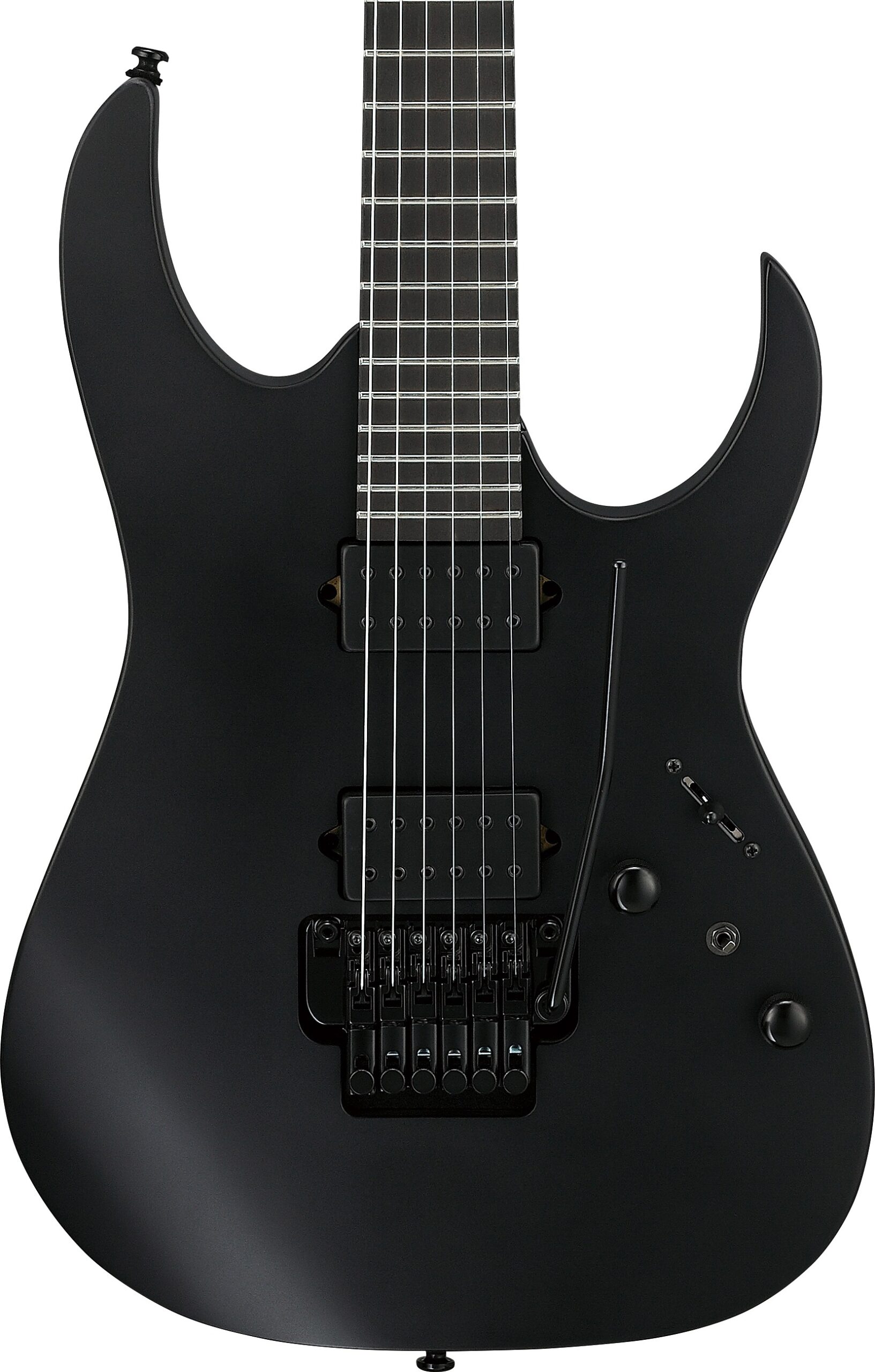 Ibanez RGRB620-BKF Iron Label RG Series Electric Guitar in Black Flat in stock - Image 1