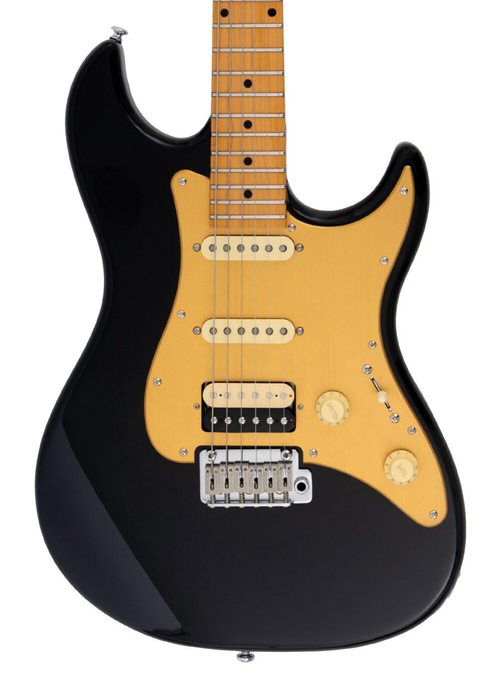 Sire Larry Carlton S7 HSS New Gen Electric Guitar in Black Maple Neck in stock - Image 1