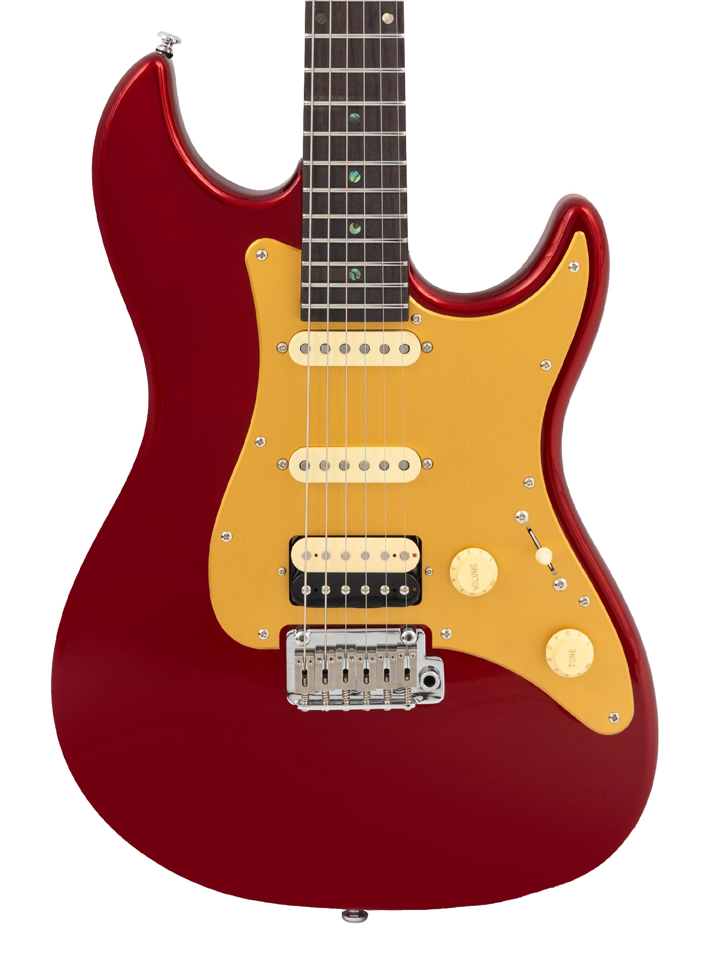 Sire Larry Carlton S7 HSS New Gen Electric Guitar in Candy Apple Red Rosewood Board in stock - Image 1