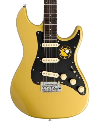 Sire Larry Carlton S7 New Gen Electric Guitar in Metallic Gold Rosewood Board in stock - Image 1