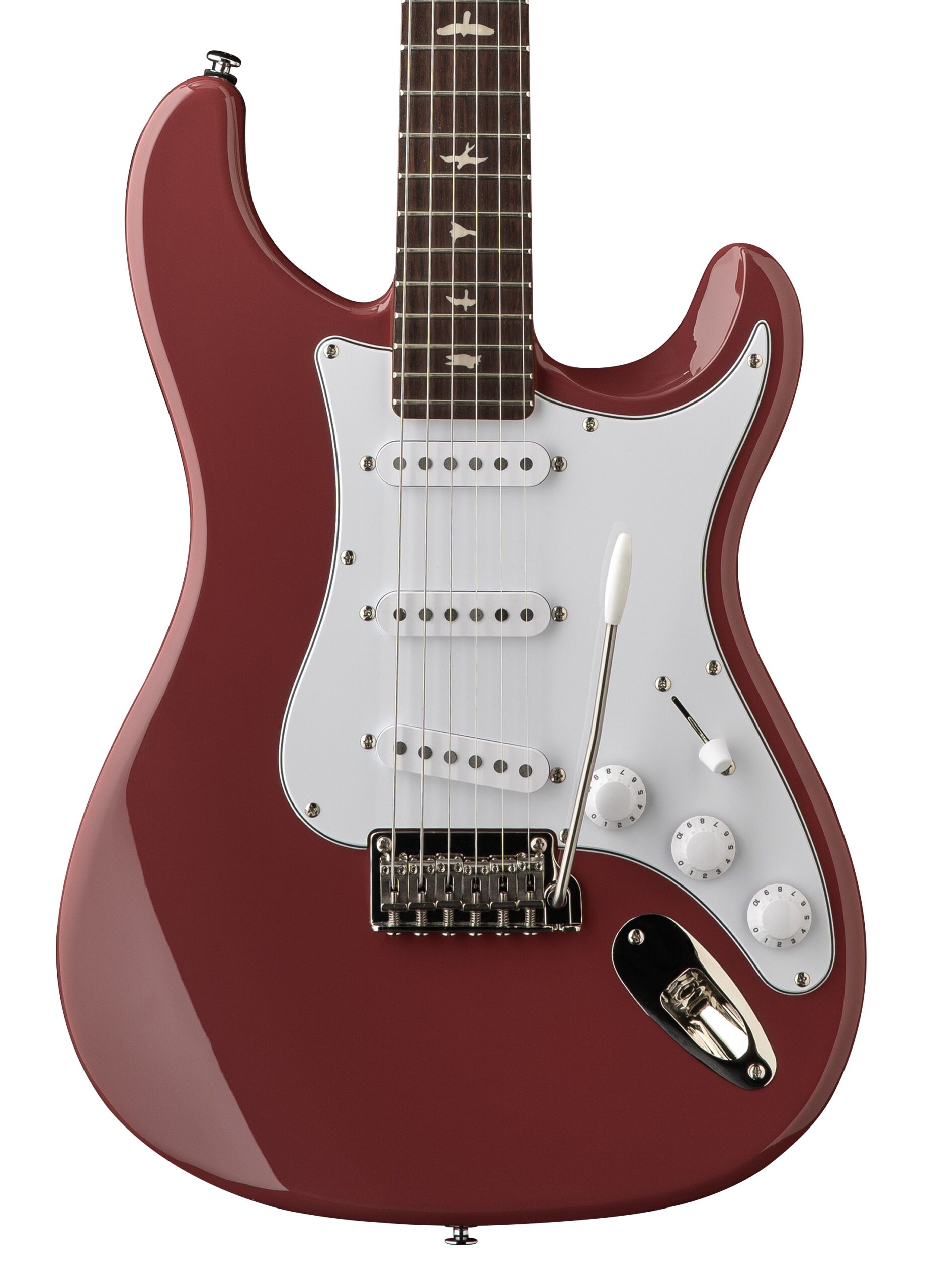 PRS John Mayer SE Silver Sky in Derby Red, Rosewood Fretboard in stock - Image 1