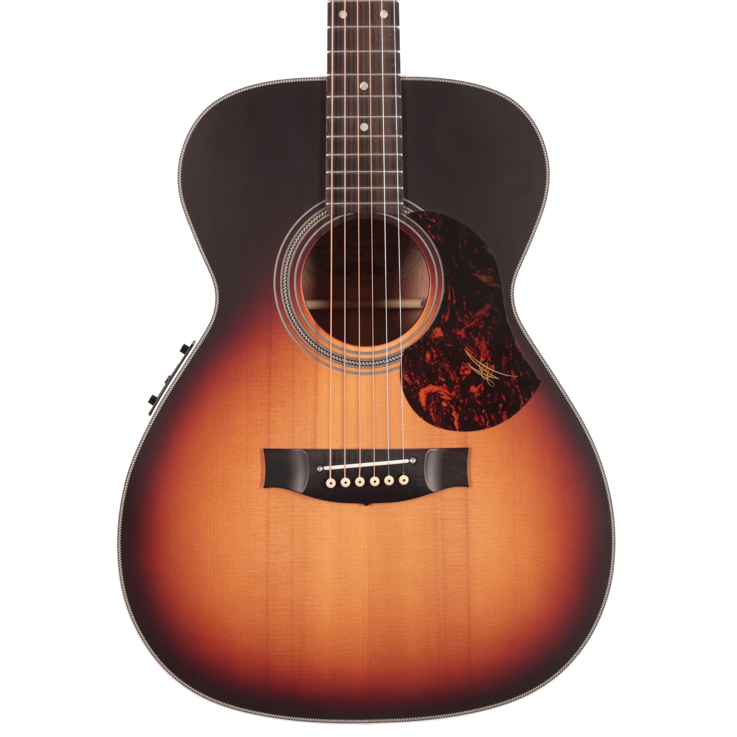 Second Hand Maton Troubador Traditional Acoustic In Sunburst 886 in stock