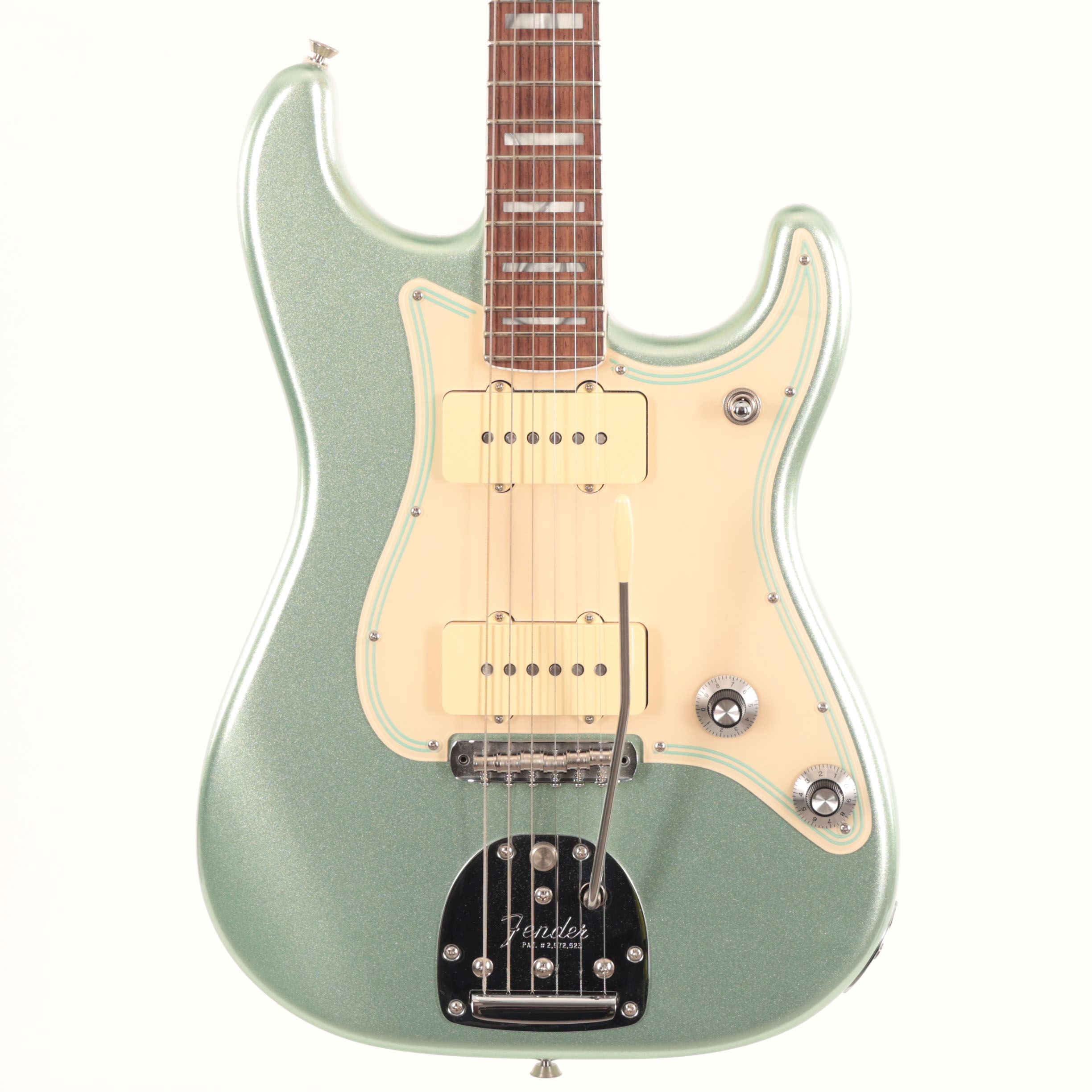 Second Hand Fender Parallel Universe Jazz Strat Surf Green 000 in stock