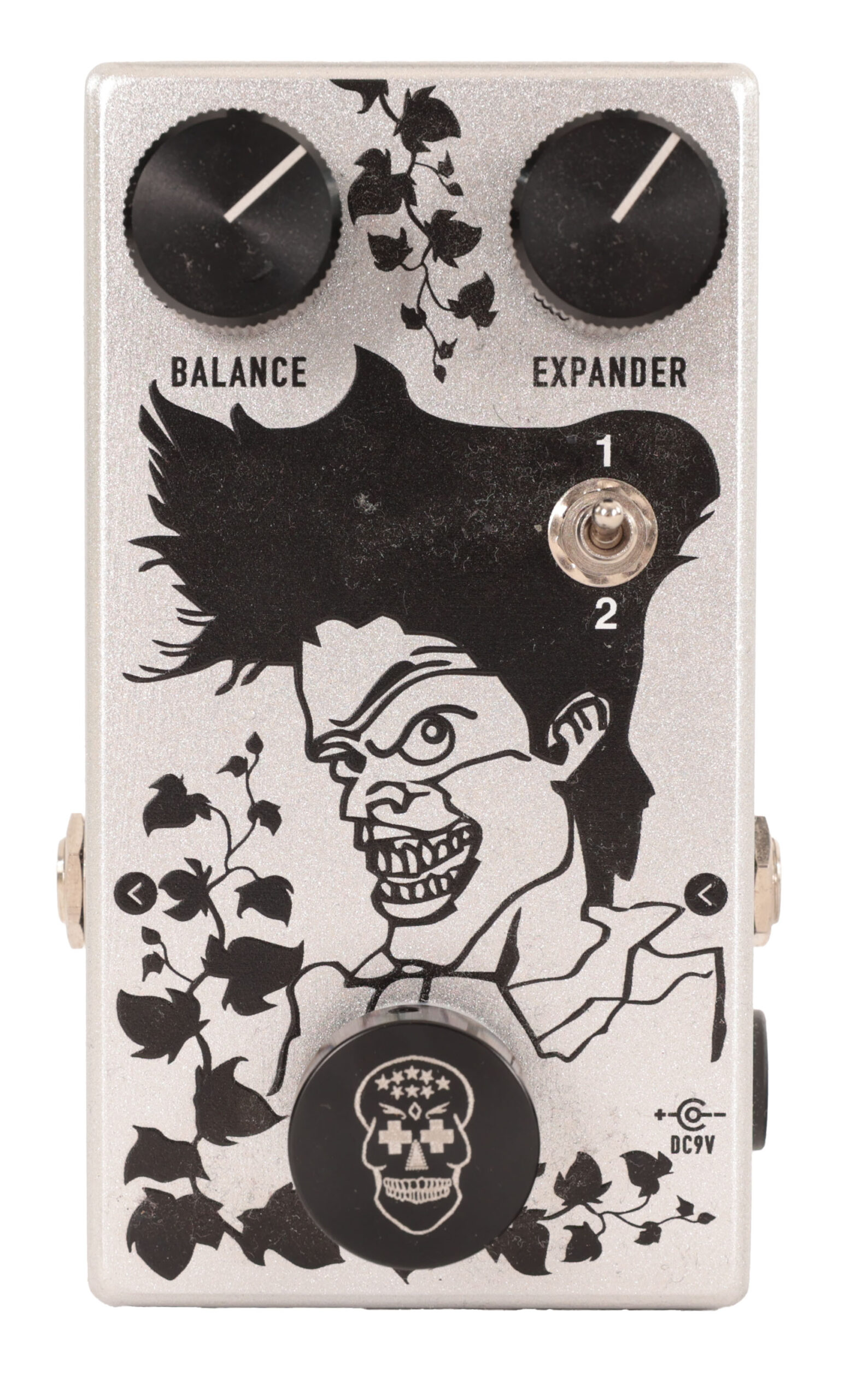 Second Hand Flattley Poison Ivy Octave Harmonic Fuzz Pedal 118 in stock