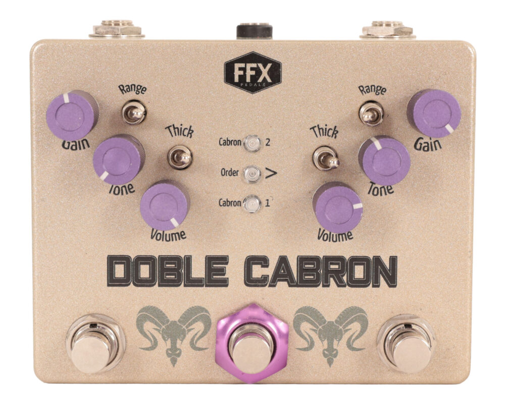 Second Hand FFX Doble Cabron Dual Overdrive Boost Pedal 120 in stock