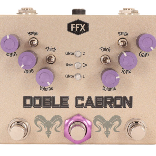 Second Hand FFX Doble Cabron Dual Overdrive Boost Pedal 120 in stock