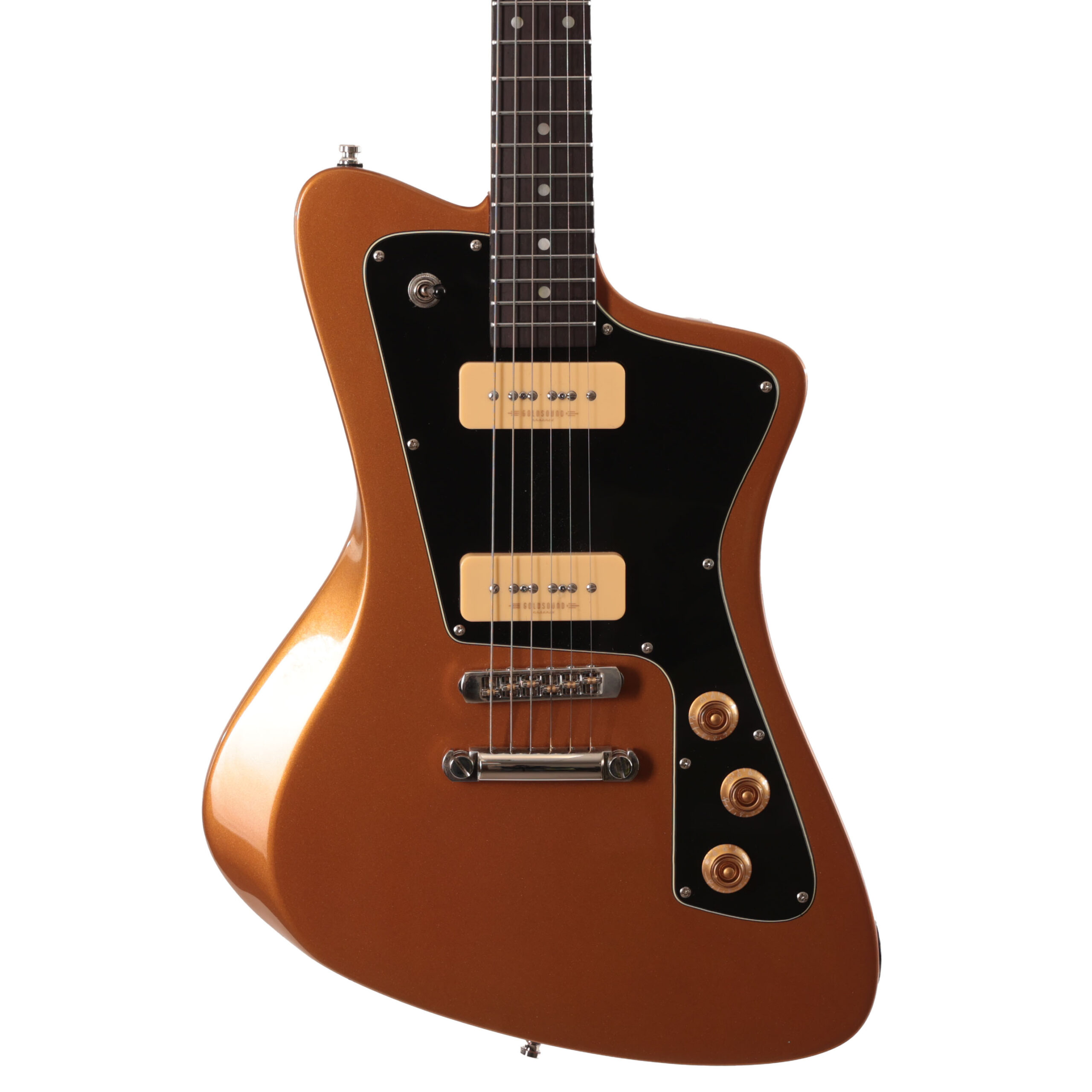 Second Hand Baum VEGA Wingman Electric Guitar in Inca Gold 126 in stock
