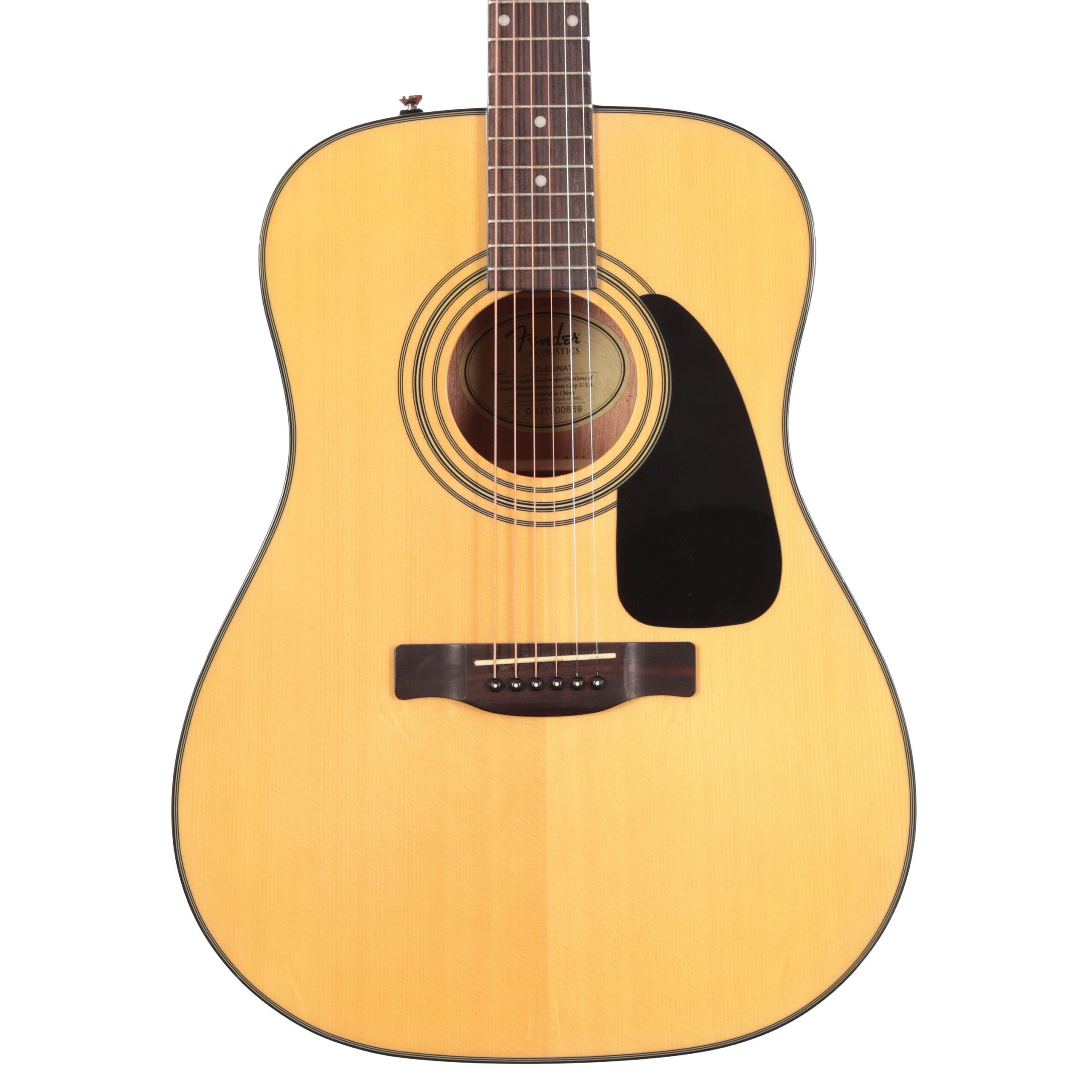Second Hand Fender CD-60 Dreadnought in Natural 848 in stock