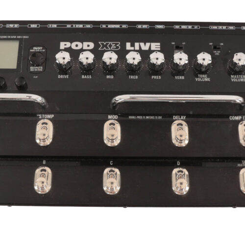 Second Hand Line 6 PODX3 Live Multi-Effects Pedal 040 in stock