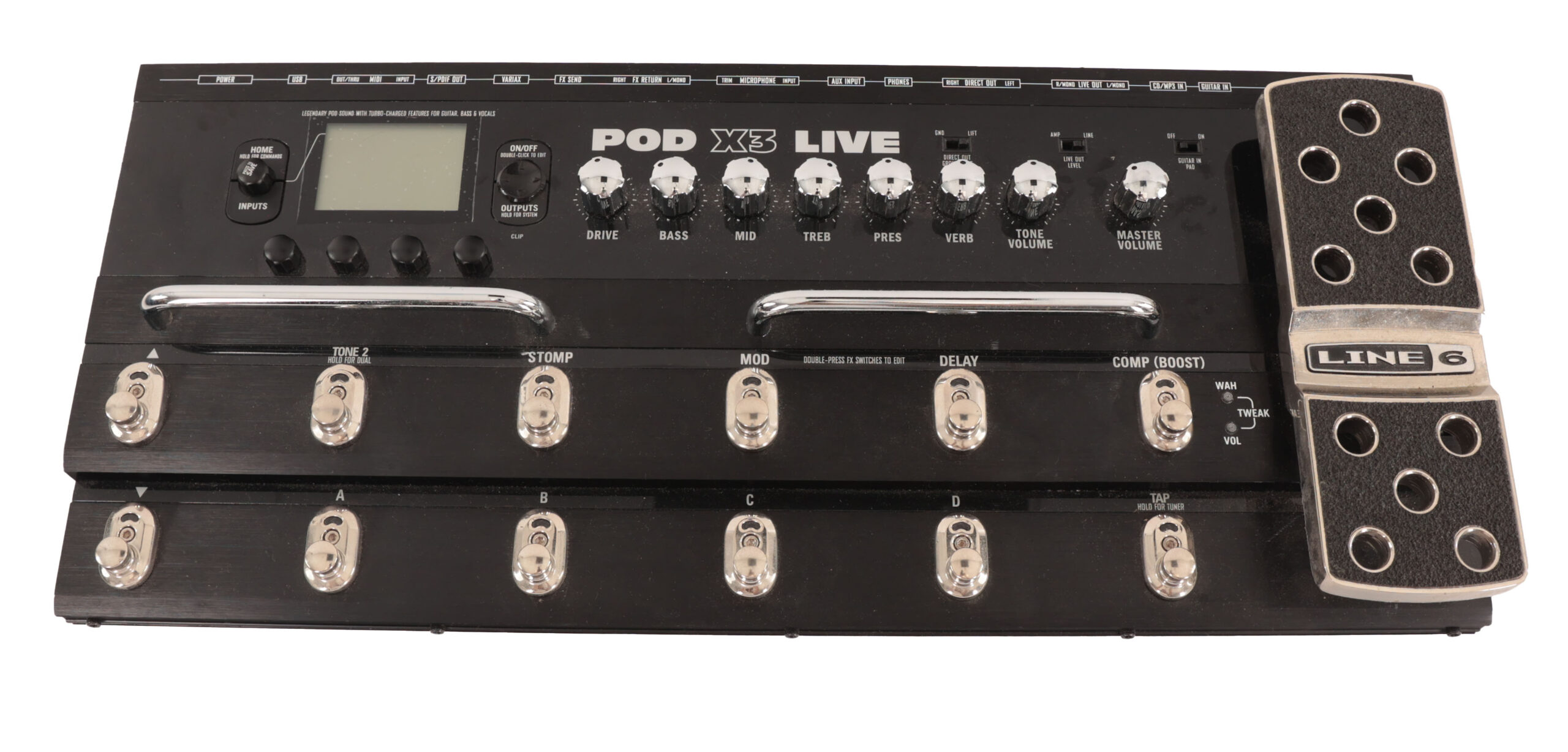 Second Hand Line 6 PODX3 Live Multi-Effects Pedal 040 in stock - Image 1