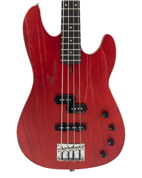 Sire Marcus Miller P6 4-String Bass Guitar in Candy Apple Red in stock - Image 1