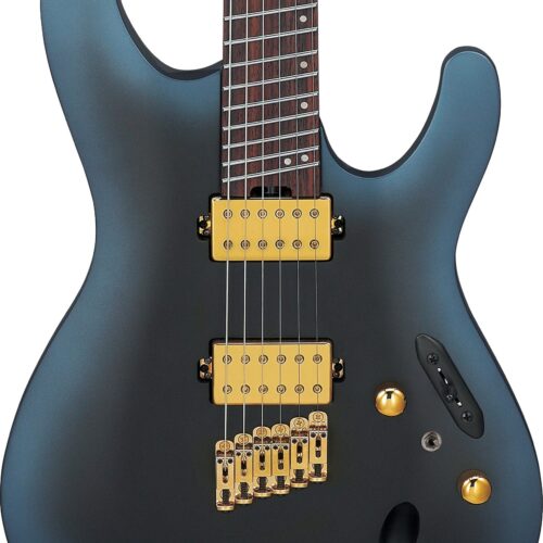 Ibanez SML721-MAM Axe Design Lab S Series Light Multi Scale Electric Guitar in Midnight Arctic Ocean Matt in stock