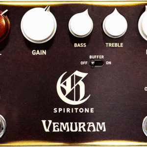 Vemuram Spiritone Medium Gain Overdrive Pedal