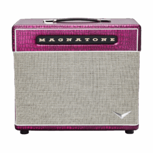 Magnatone Billy Gibbons Signature Super Fifteen 1 X 12 Extension Cabinet in Chrome Grape