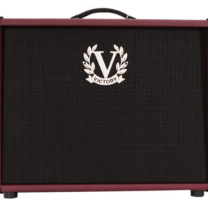 Victory MK 112 Closed-Back Speaker Cabinet in Burgundy with Celestion Alnico Gold Speaker