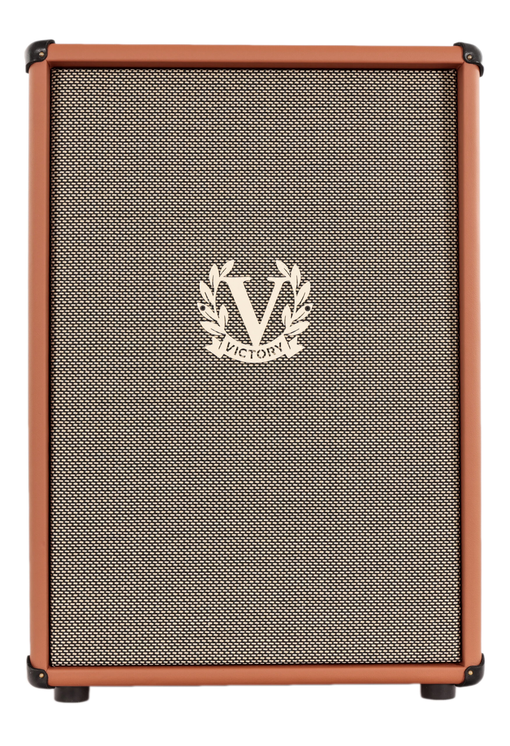 Victory MK 212V Open-Back Speaker Cabinet in Cognac with Celestion Alnico Gold Speakers