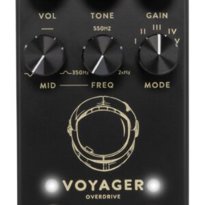 Walrus Audio Voyager MKII Preamp Overdrive Pedal in Black
