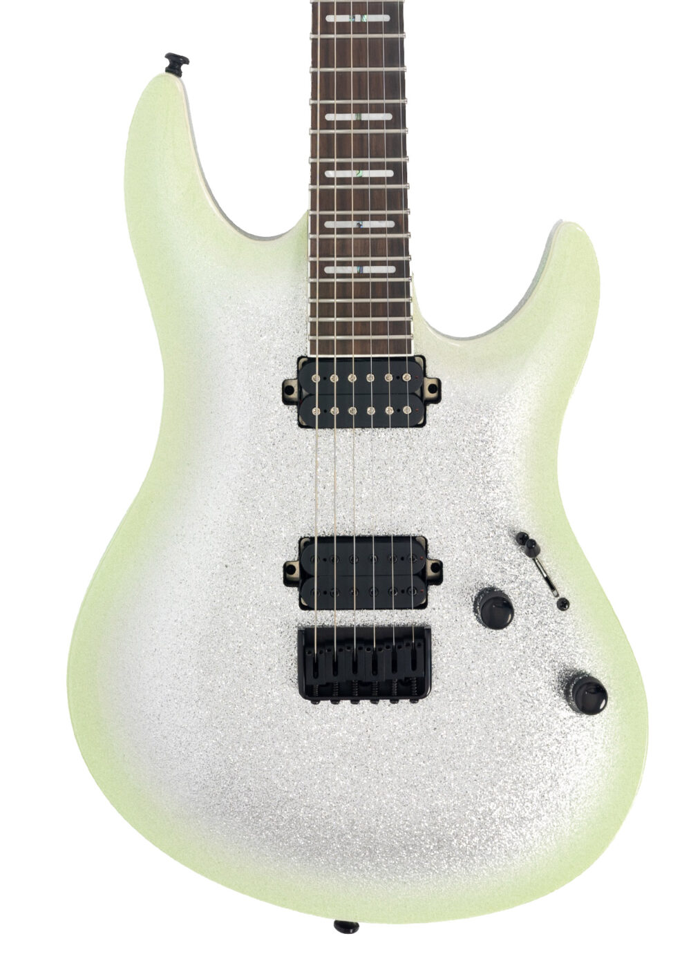 Sire Larry Carlton Y5 Electric Guitar in Silver Sparkle in stock