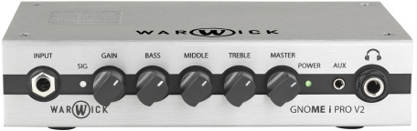 Warwick Gnome i Pro V2 300w Digital Pocket Bass Amp Head with USB Interface