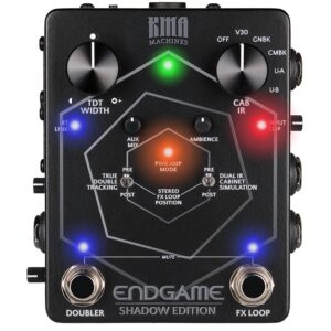 KMA Machines Endgame Duality Calibrator IR Cab Sim Pedal - Limited Edition Shadow Edition