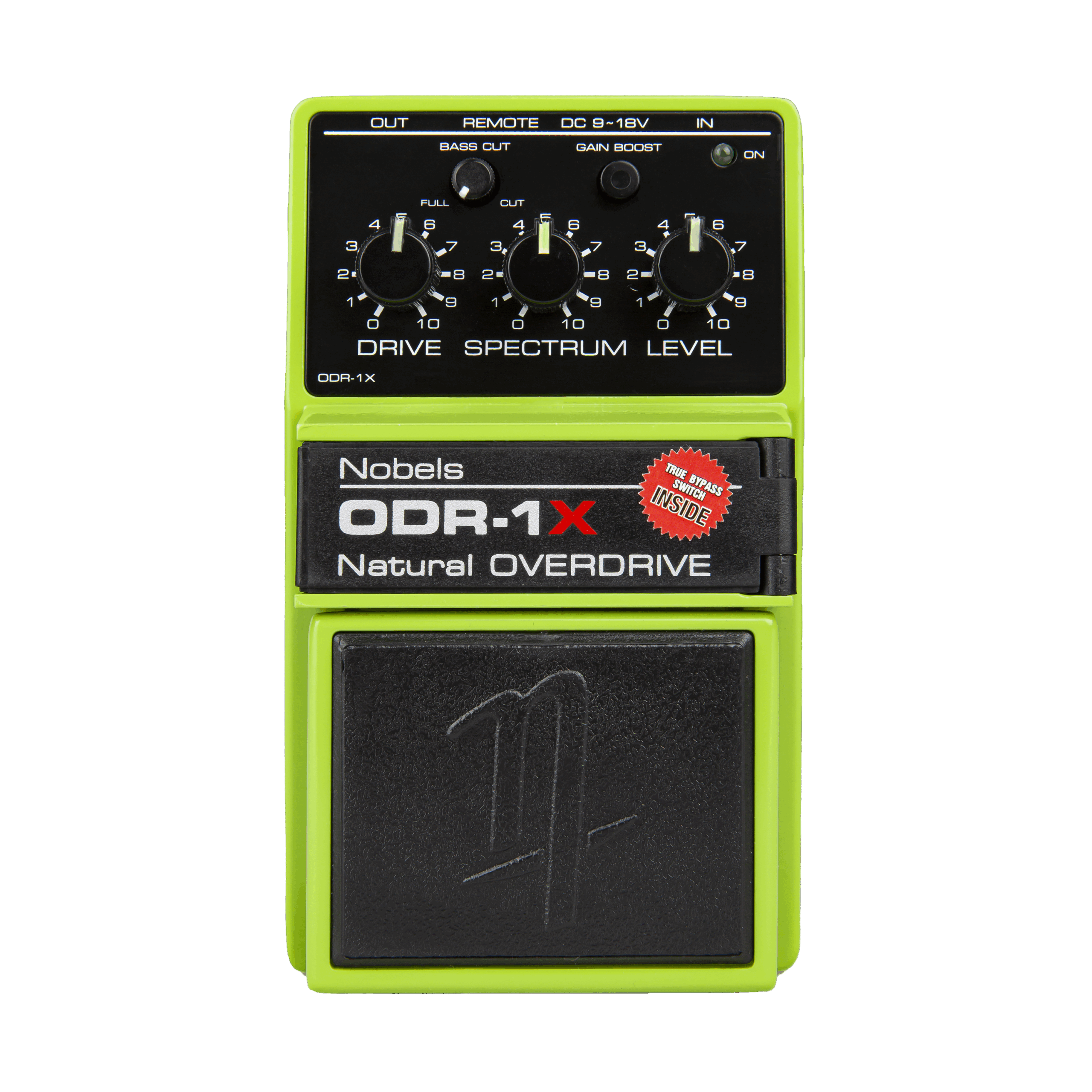 Nobels ODR-1X Analog Natural Overdrive Pedal with Bass Cut Switch