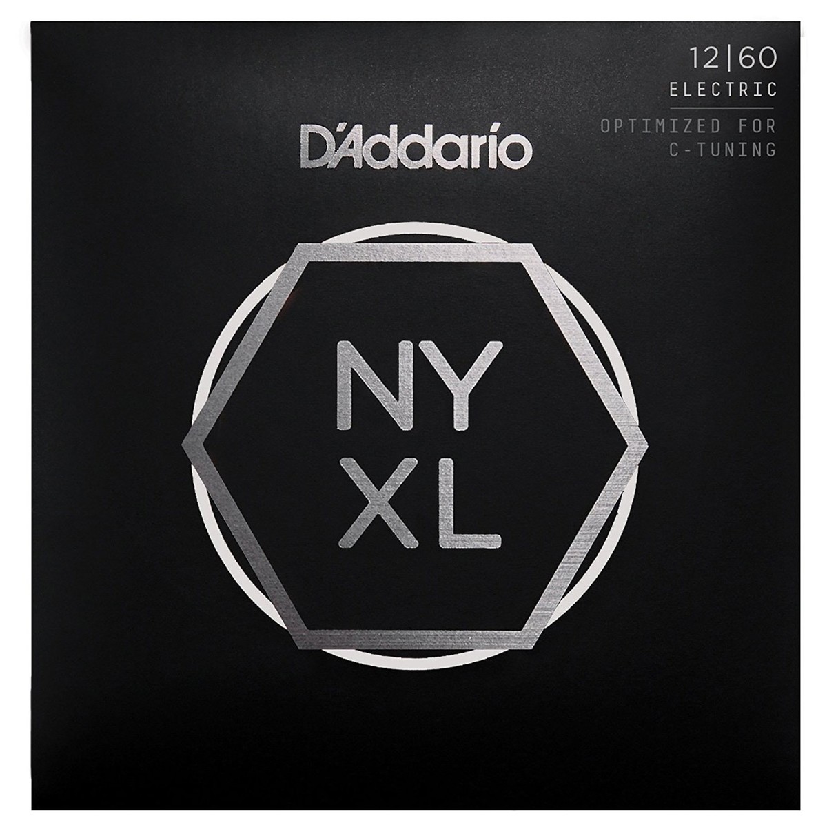 D'Addario NYXL1260 Nickel Wound, Extra Heavy, 12-60