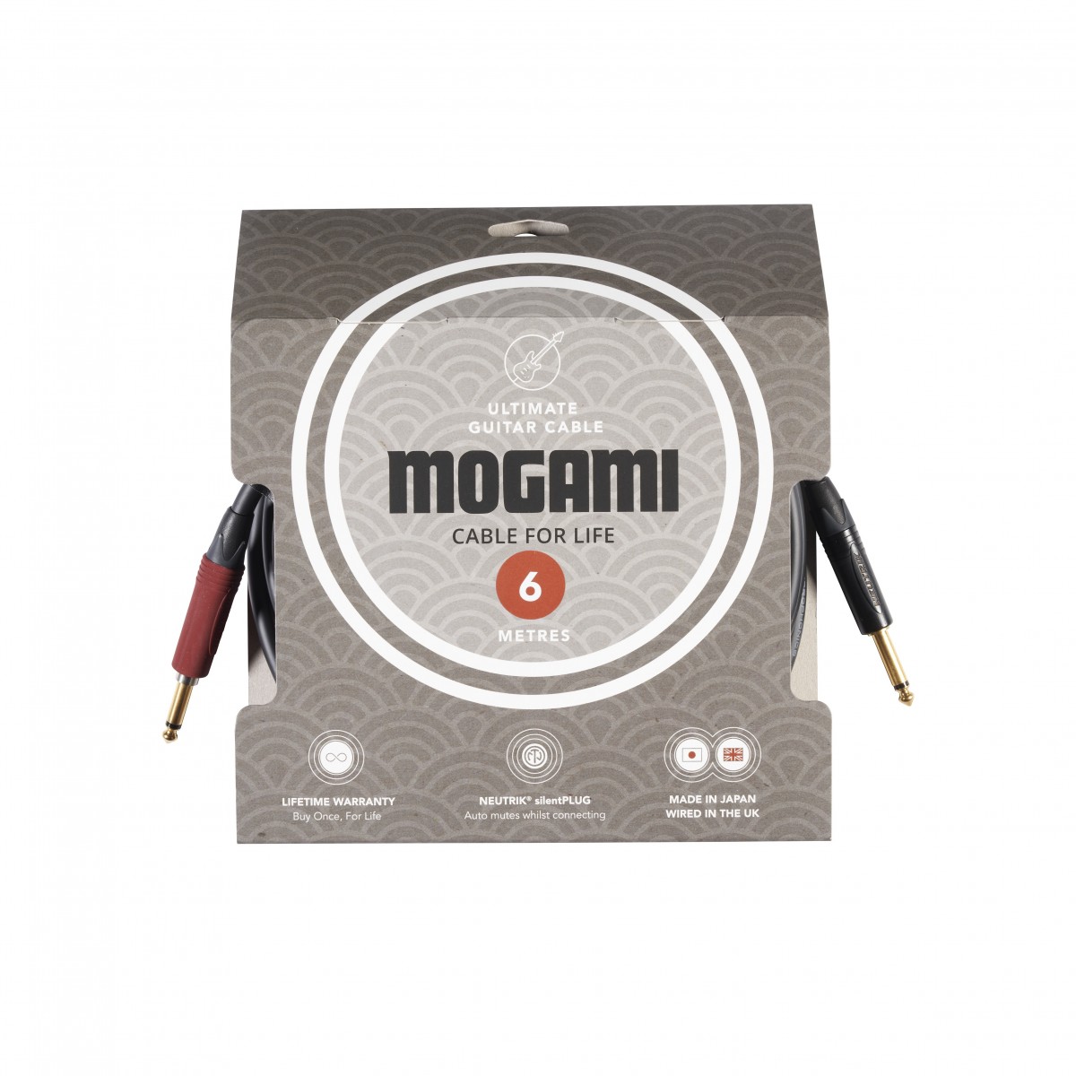 Mogami Ultimate Instrument Cable (Straight Jacks), 6m
