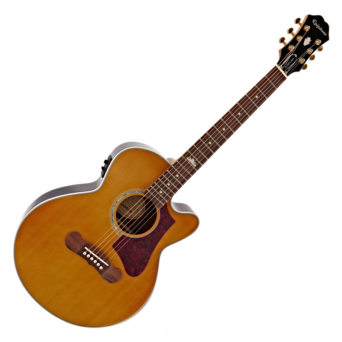 Epiphone J-200 EC Studio Parlor, Vintage Natural