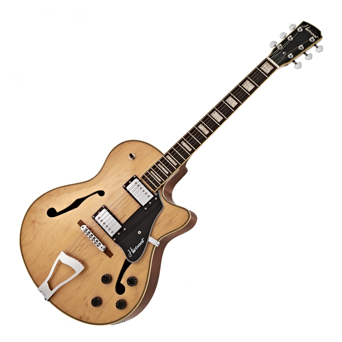 Hartwood Novella Hollowbody Guitar, Natural - Nearly New