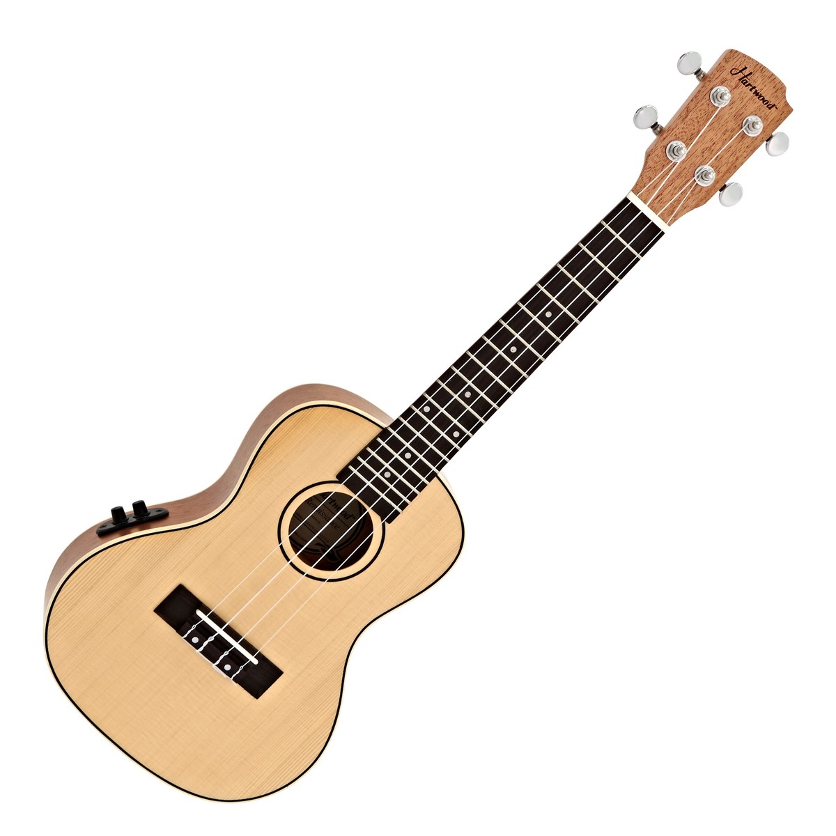 Hartwood Renaissance Electro Acoustic Concert Ukulele, Natural