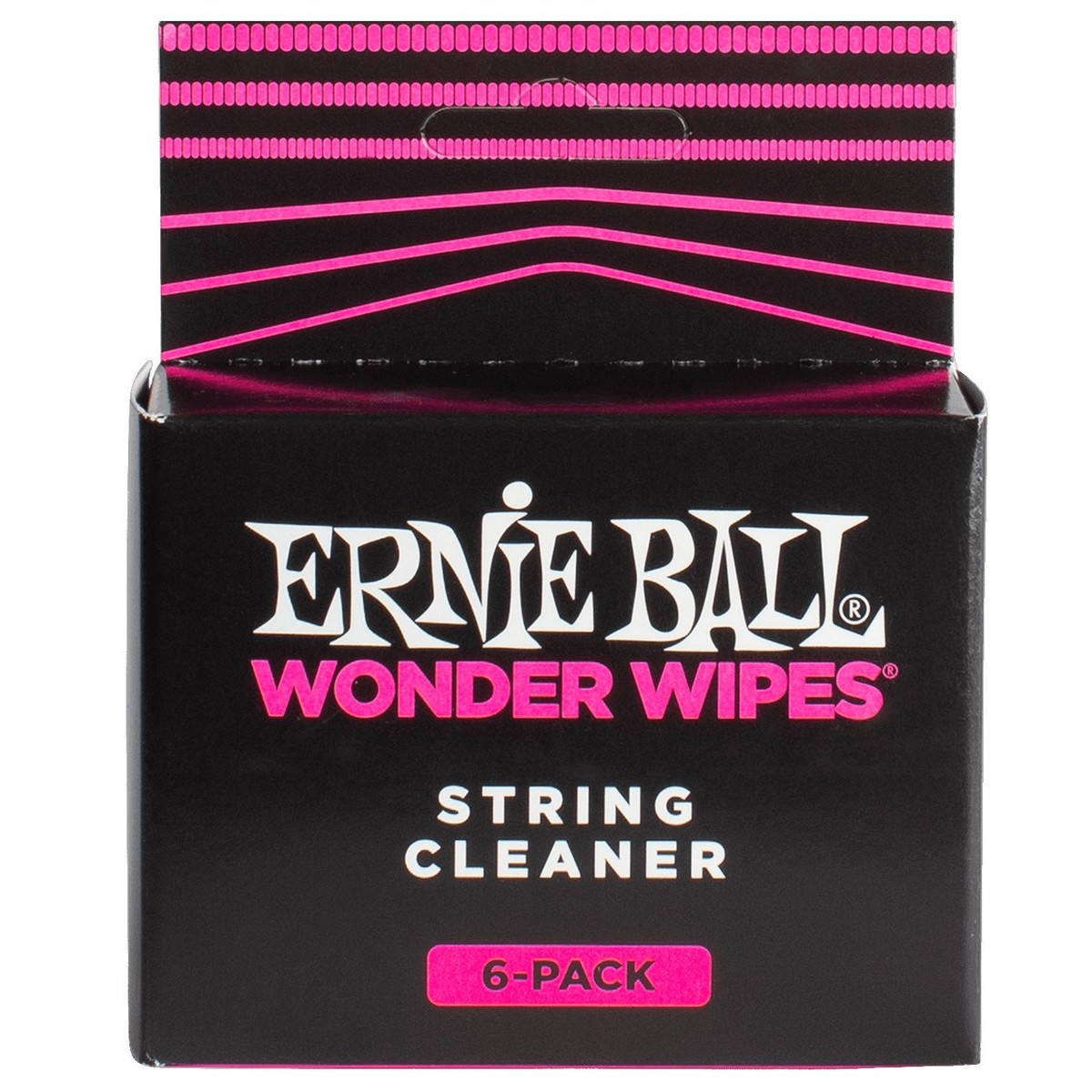 Ernie Ball 4277 Wonder Wipe String Cleaner, 6 Pack