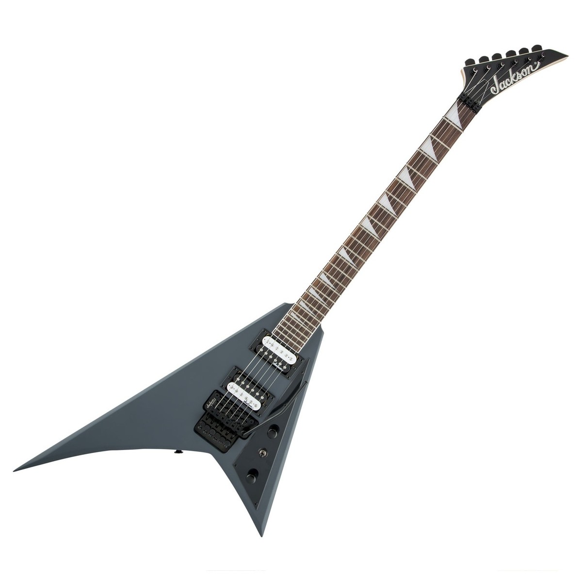 Jackson JS Series Rhoads JS32, Amaranth Fingerboard, Satin Gray