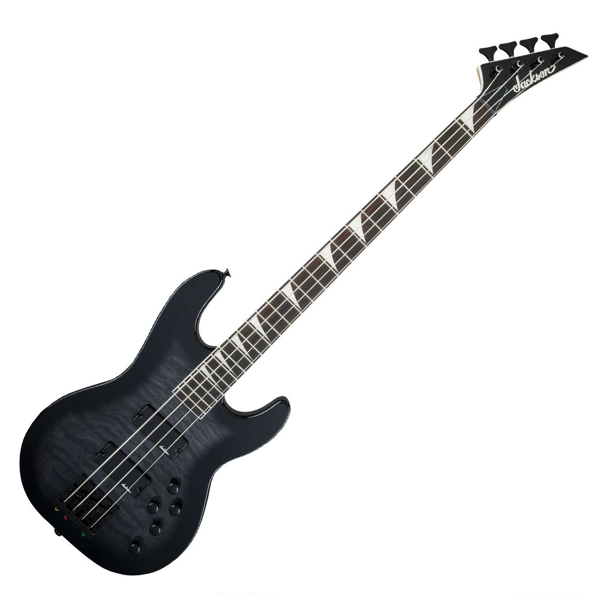 Jackson JS Series Concert Bass JS3Q, Transparent Black Burst